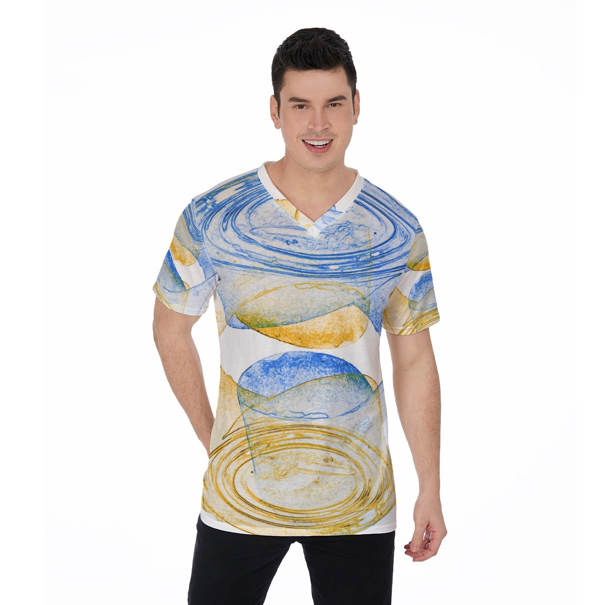 Planck Biscuit V-Neck T-Shirt