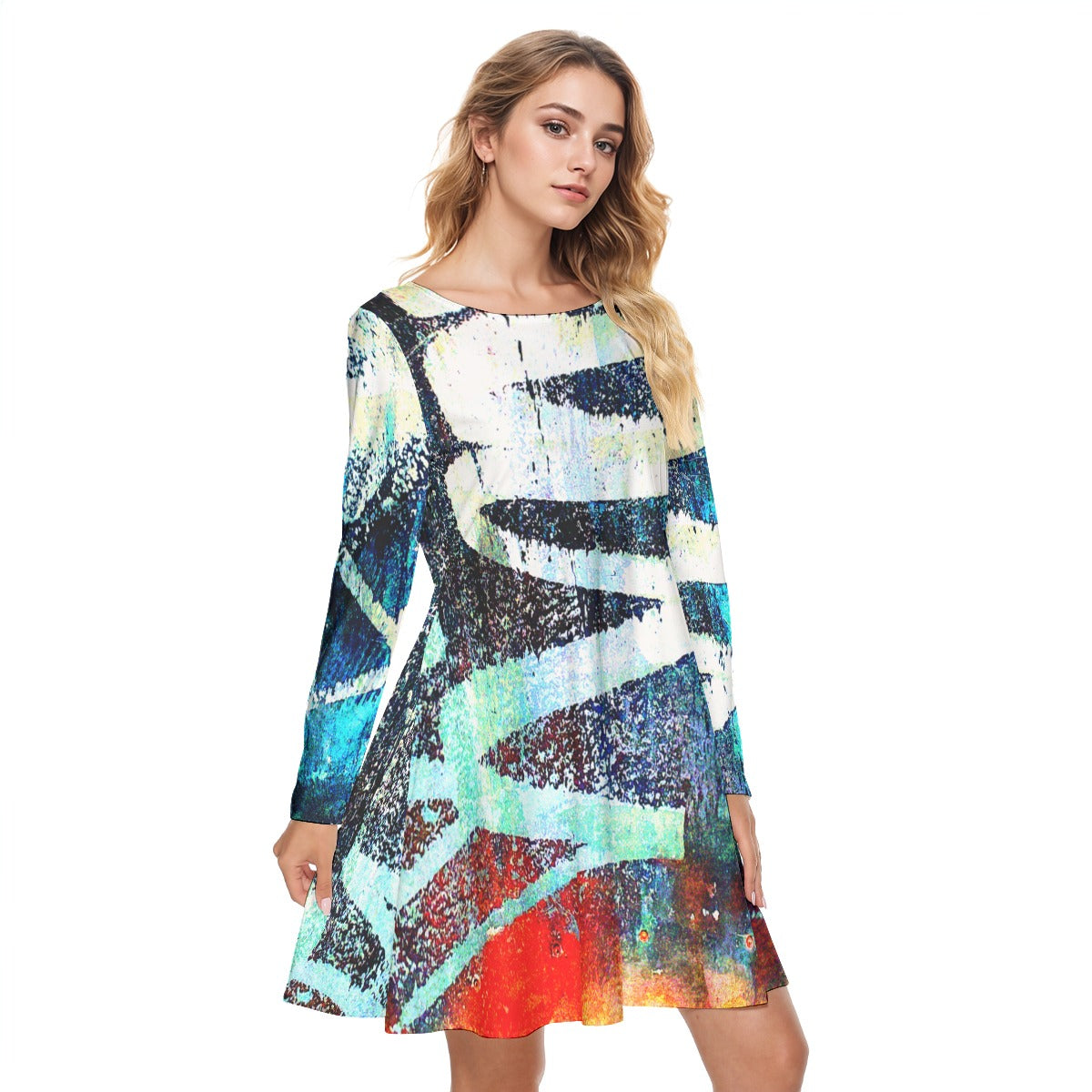 Rogue Frequency Round Neck Dress