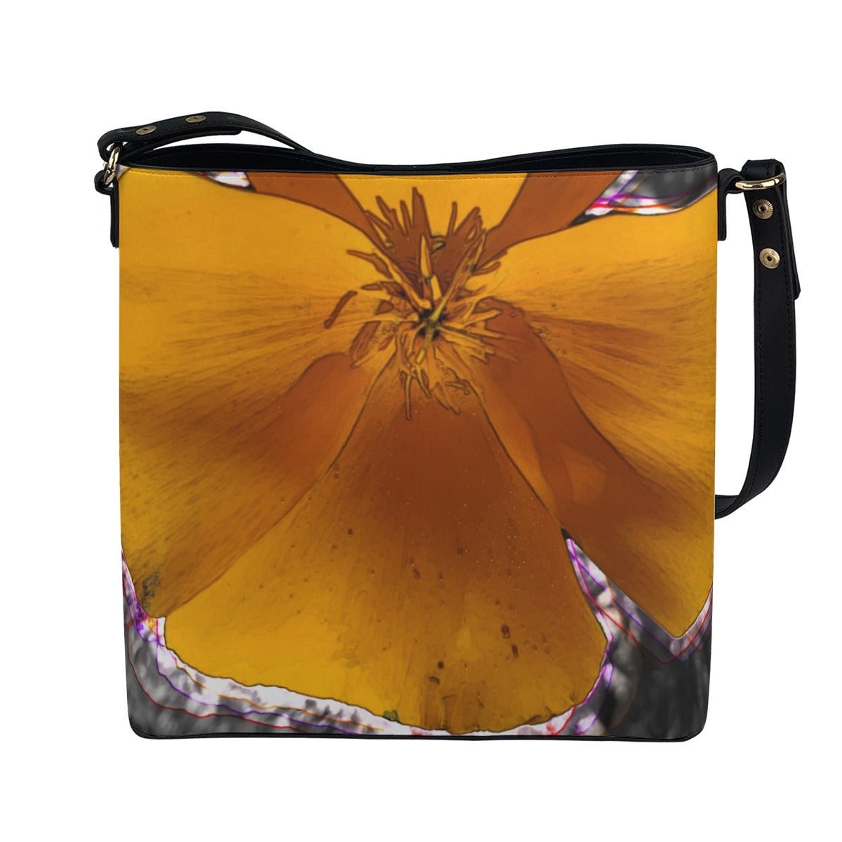 California Poppy Crossbody Bag