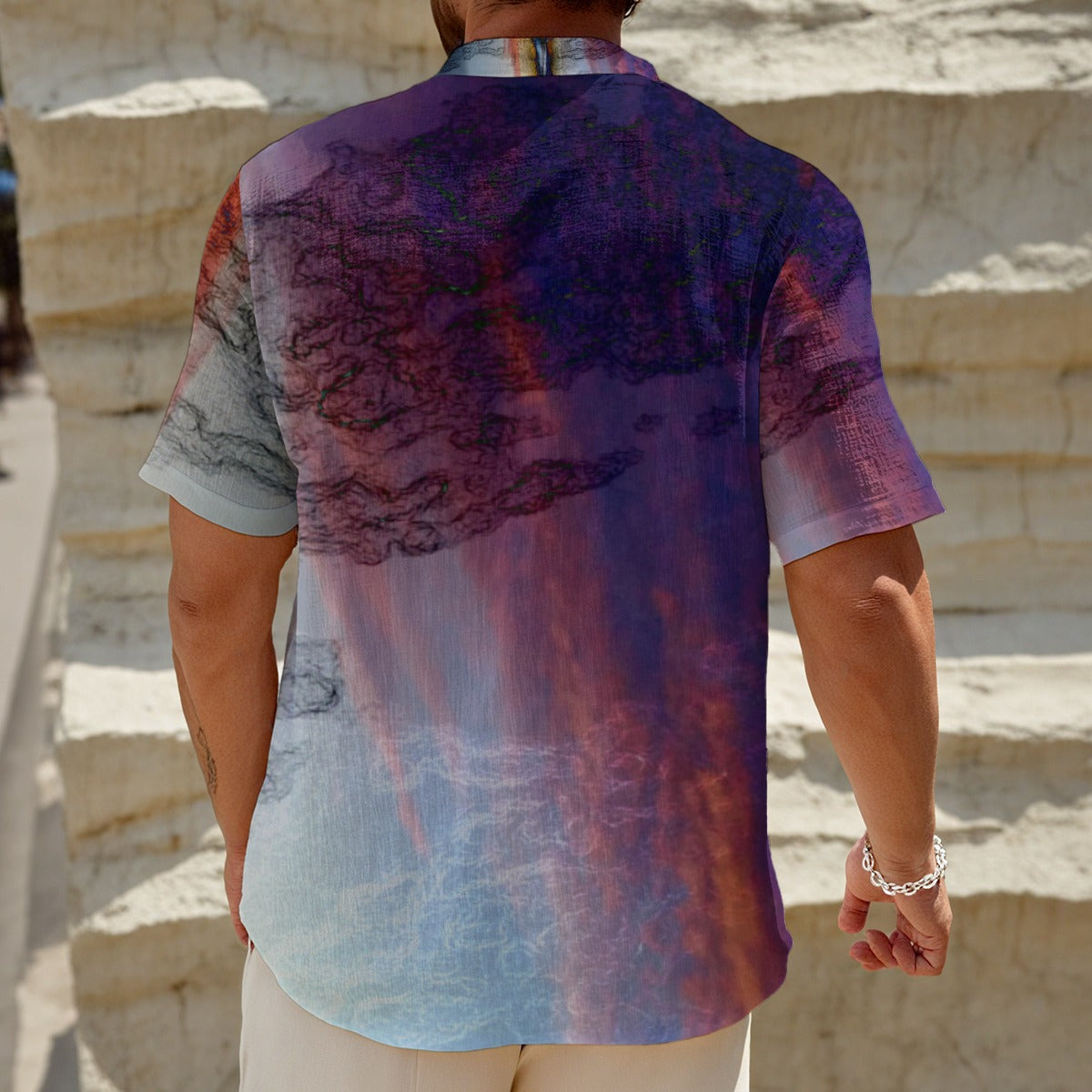Skymeld Henley Polo Shirt