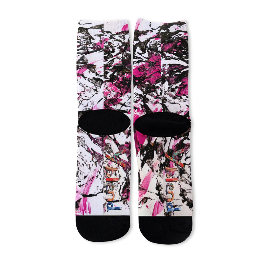 LETTUCE PAINT XXI Long Socks