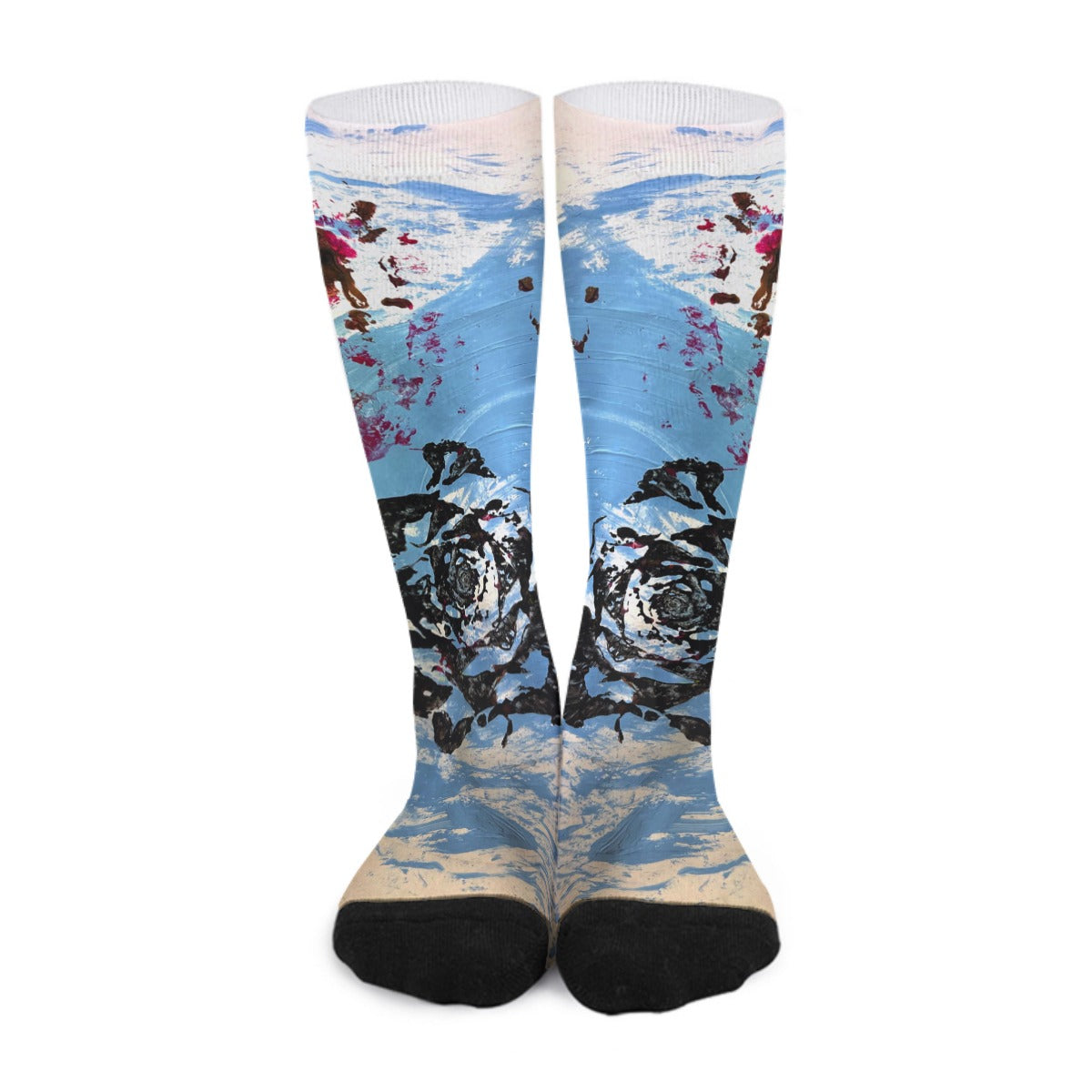 LETTUCE PAINT XVII Long Socks