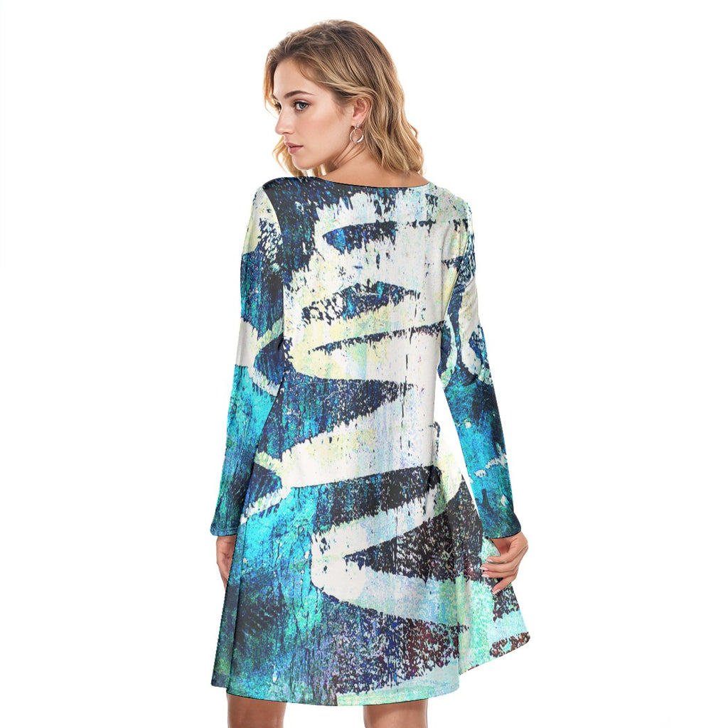 Rogue Frequency Round Neck Dress